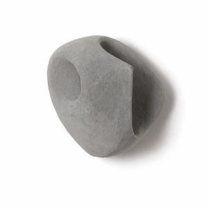Aplique de pared cemento "BASALT" - Diseño orgánico - 1xG9 (1)