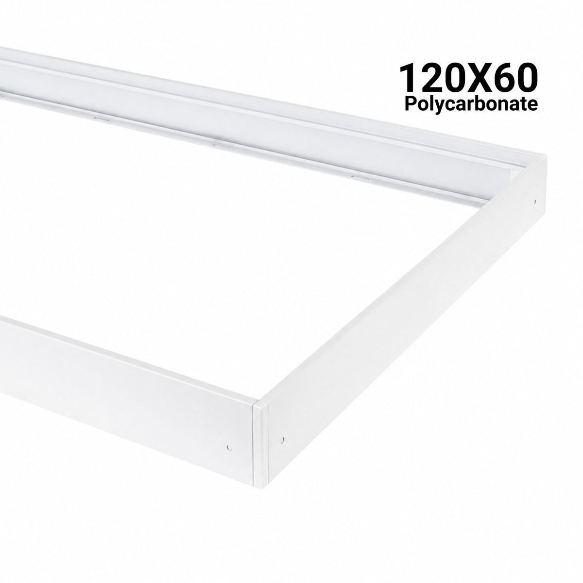 Kit de superficie en Policarbonato para panel LED Backlight 120x60 cm