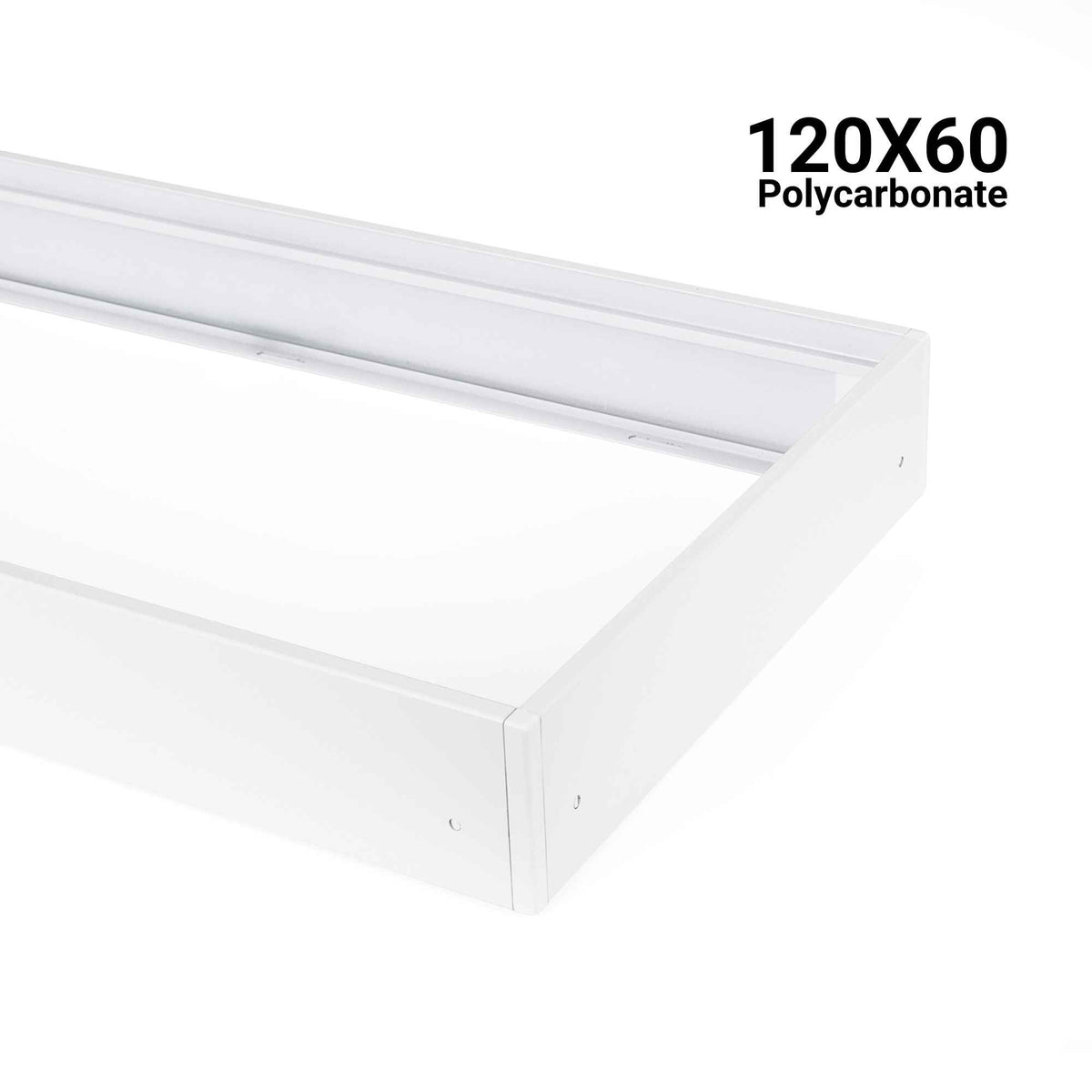 Kit de superficie en Policarbonato para panel LED Backlight 120x60 cm
