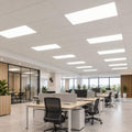 Backlit recessed LED panel 120x60cm - 60W - 7200lm - Driver flicker free - UGR22 - IP40 4