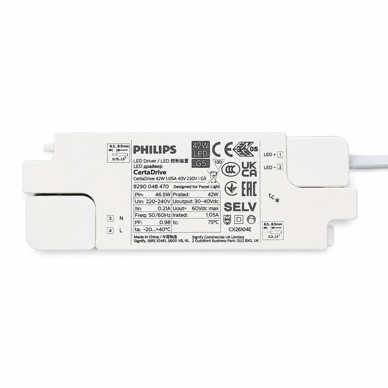 Panel LED slim 60X60 cm - Driver Philips - 44W - UGR19 - IP40 (9)