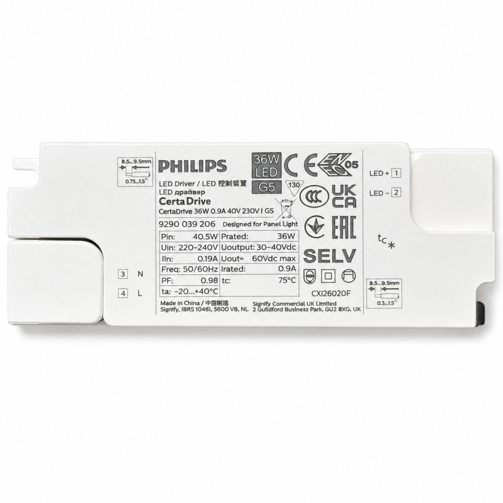 Panel LED empotrable Backlight 60x60cm - 36W - 5040lm - Driver Philips - UGR19 - IP54 (15)