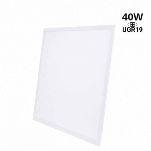 Pannello LED da incasso Backlit 60x60cm - 40W - 100lm/W - Driver flicker free - UGR19  - IP40