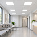 Slim LED Panel 60x60cm - PHILIPS Driver - 44W - UGR18 - CRI 90 - IP40 3