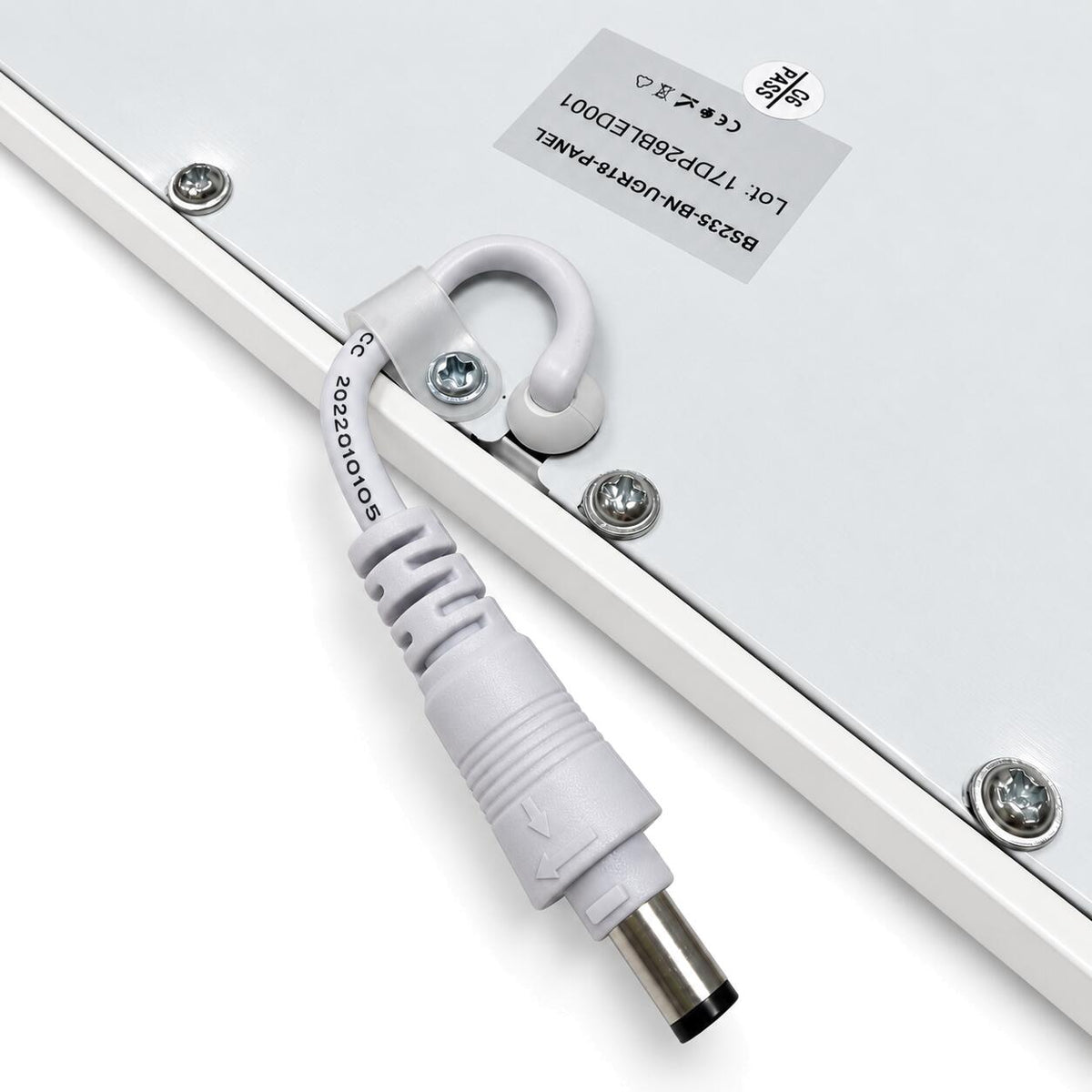 Panel LED slim 60x60cm - Driver PHILIPS - 44W - UGR18 - CRI 90 - IP40 (10)