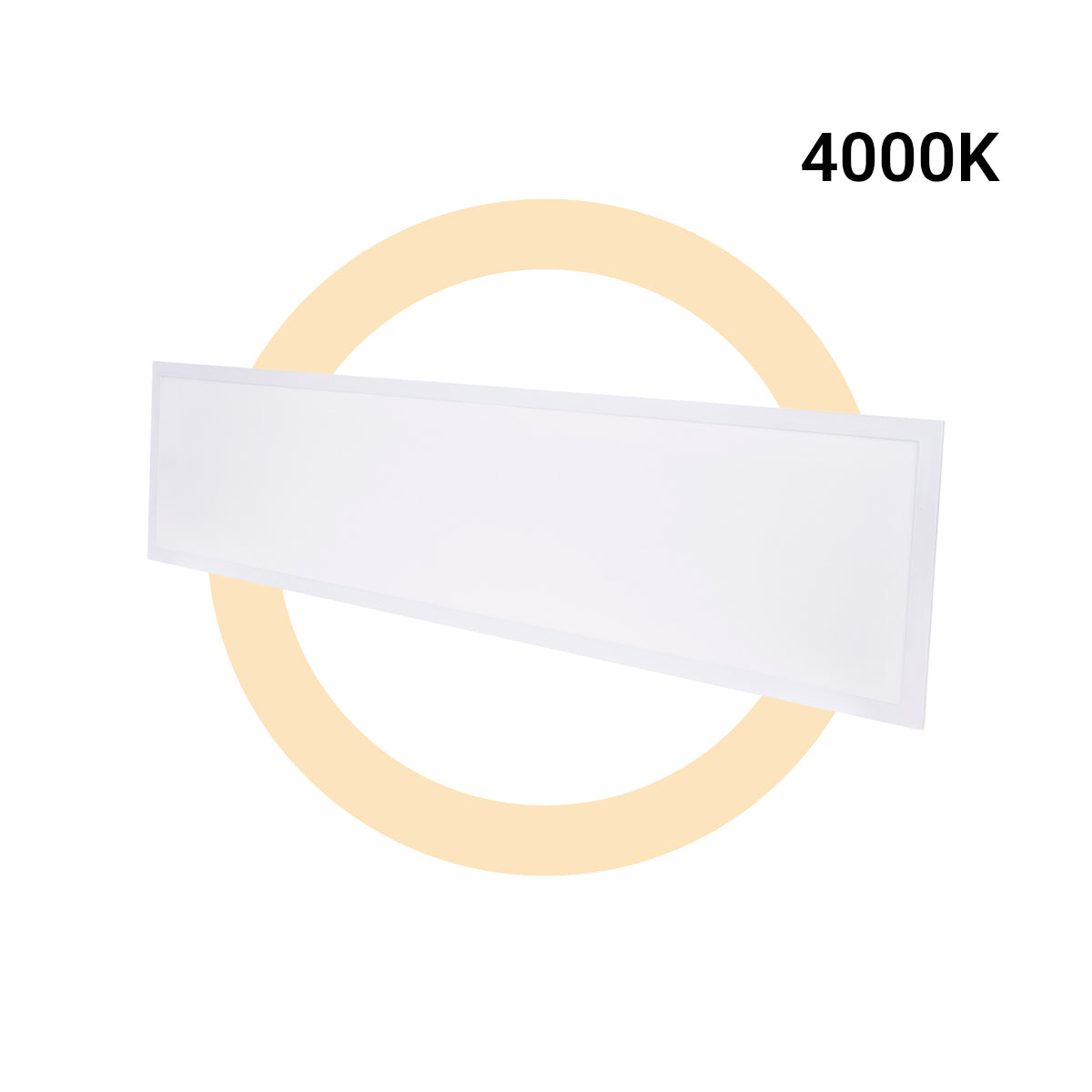Panel LED empotrable Backlit 120x30cm - 40W - 120lm/W - Driver flicker free - UGR22 - IP40 (6)
