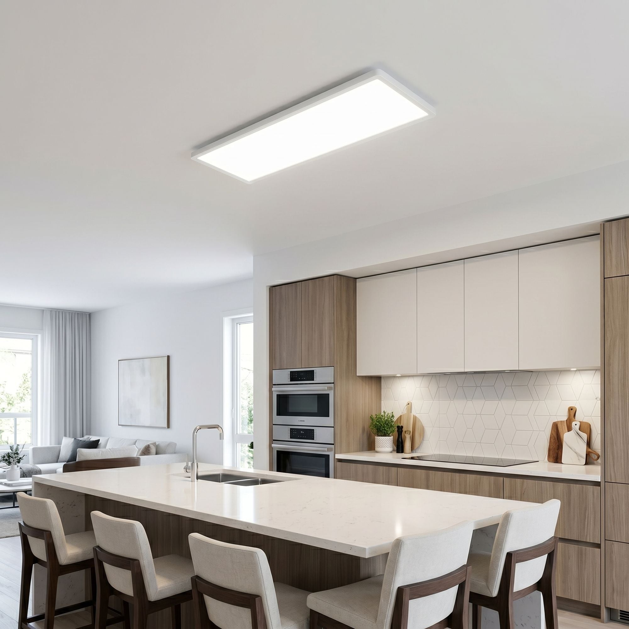 Panel LED Slim - 58x20 cm - CCT - 22W - IP40 (9)