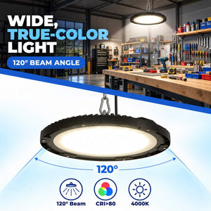 Campana LED industrial - 100W - IP65 - 110lm/W - 5 años de garantía (5)