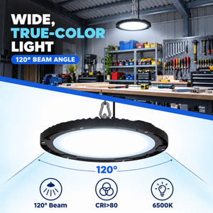 Campana LED industrial - 150W - IP65 - 110lm/W - 5 años de garantía (15)
