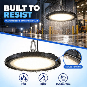 Campana LED industrial - 150W - IP65 - 110lm/W - 5 años de garantía (5)