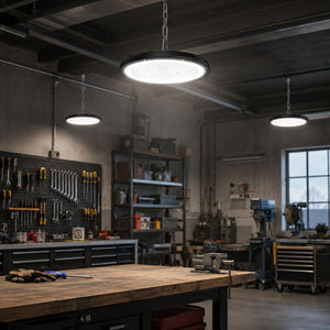 Campana LED industrial UFO - CCT - 100W - 90º - 100lm/w - IP65 (1)
