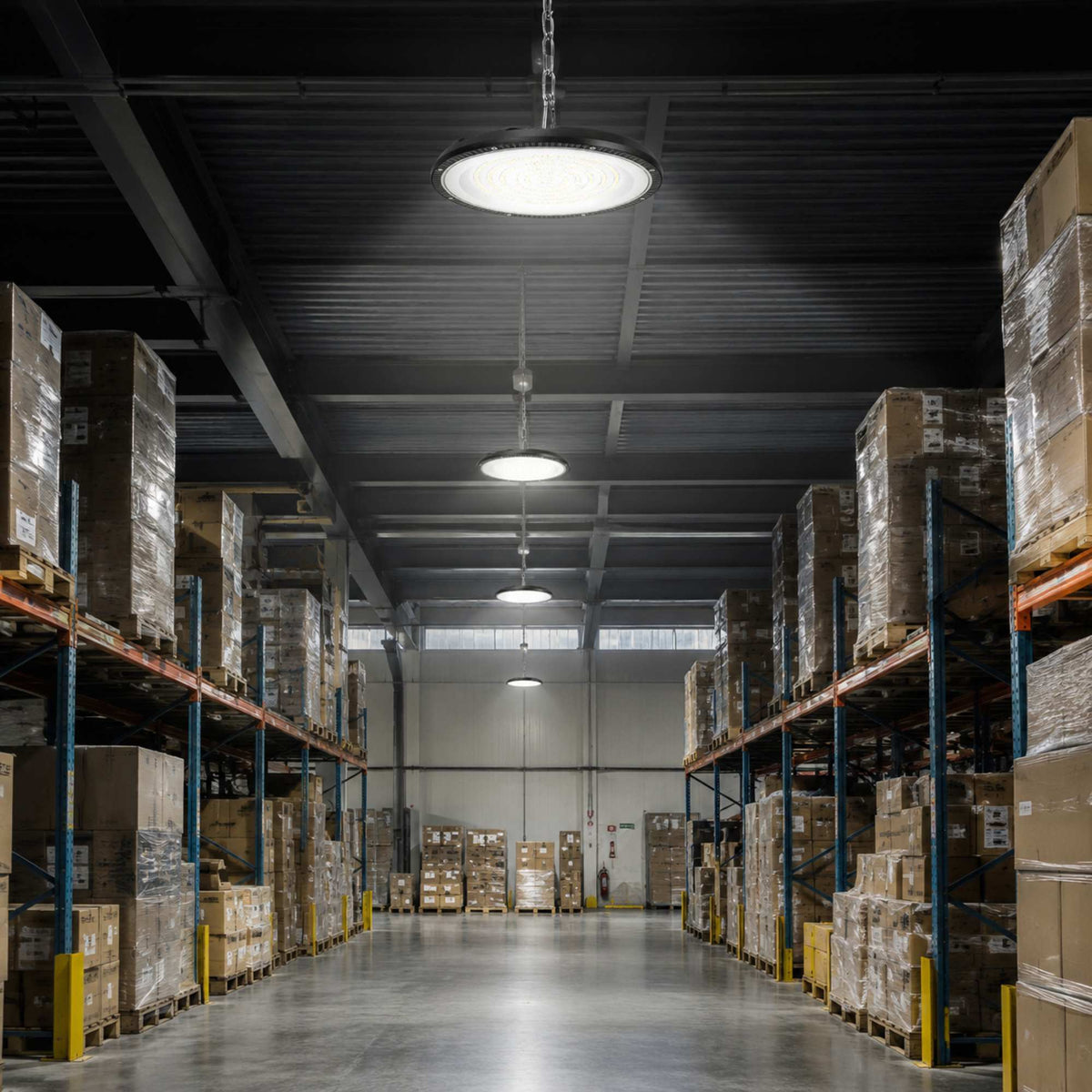 Campana LED industrial UFO - CCT - 100W - 90º - 100lm/w - IP65 (8)
