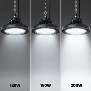 Campana LED industrial - 200W - PHILIPS Lumileds - Driver LIFUD - 5000K - IP65 - 7 años garantía (4)