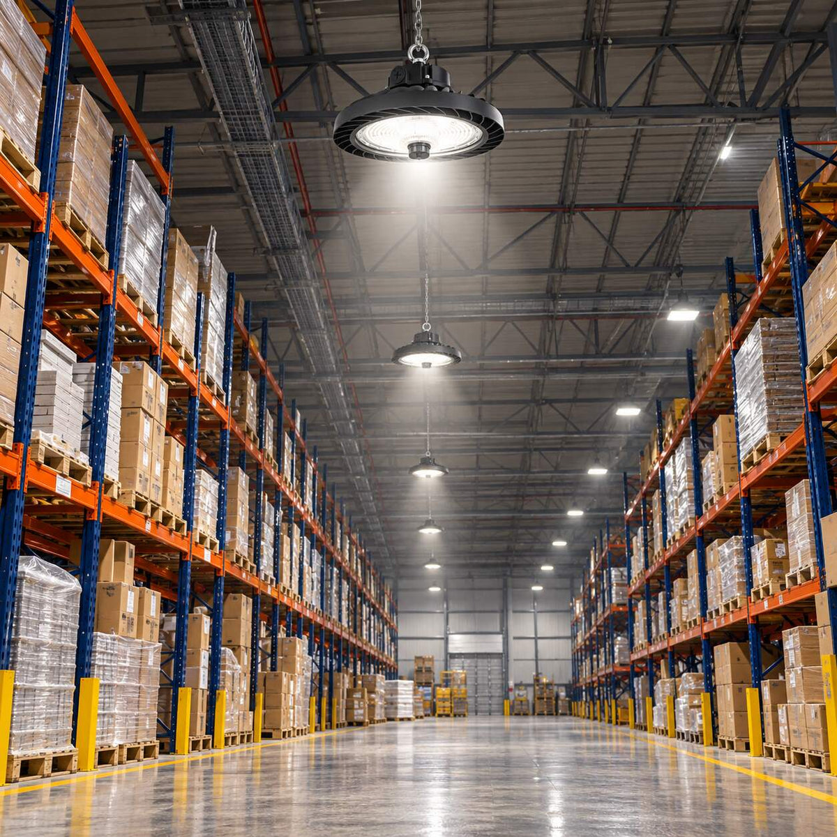 Campana LED industrial 200W - CCT - 170lm/W - Driver LIFUD - IP65 - 10 años garantía (1)