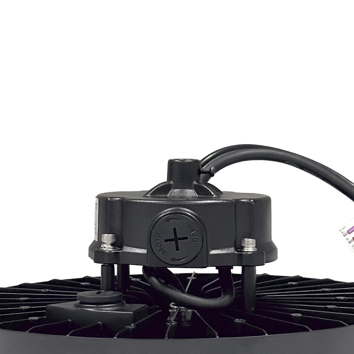 Campana LED UFO industrial - CCT - 150W - 170lm/W - Driver LIFUD - Ángulo seleccionable 110º/90º/70º - IP65 (12)