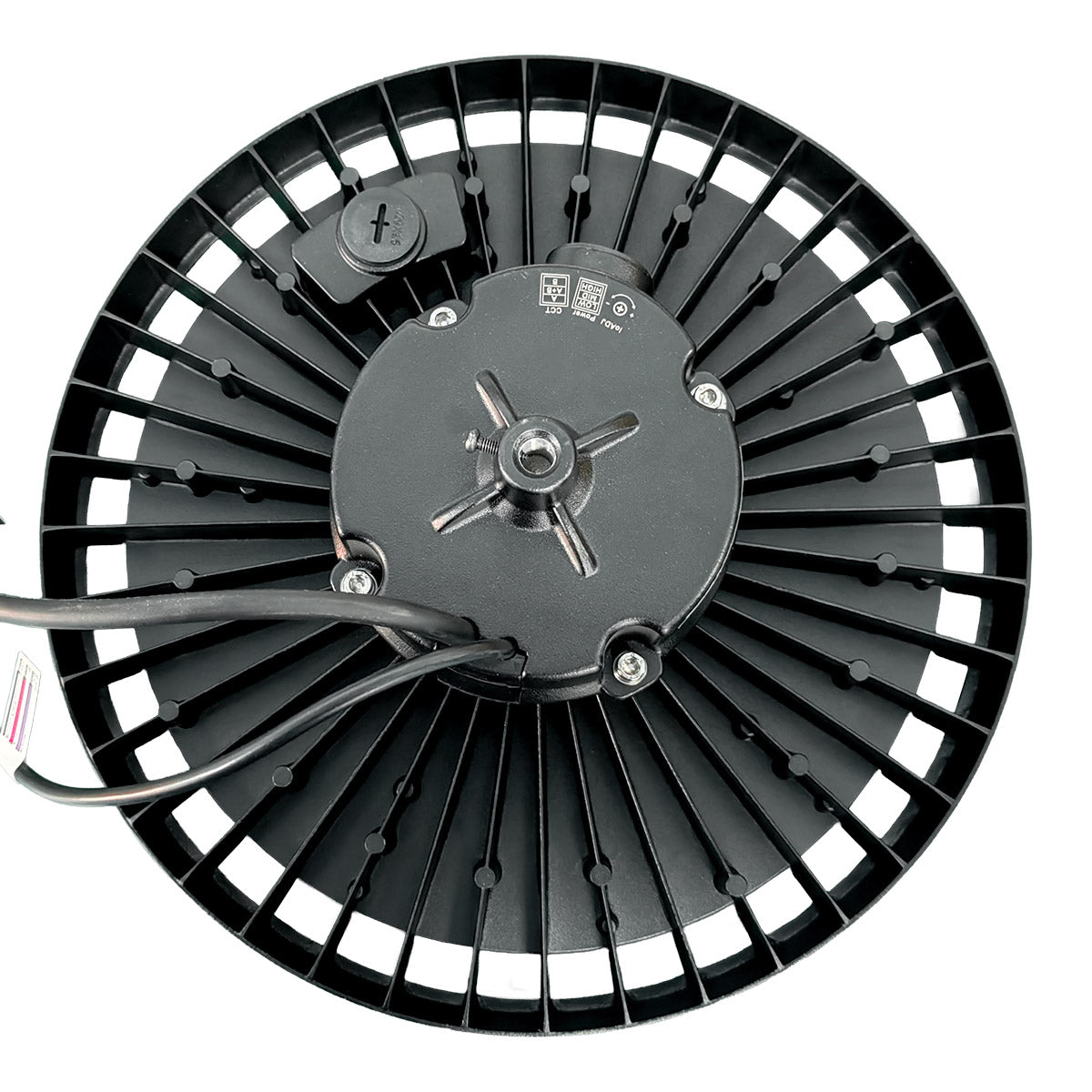 Campana LED UFO industrial - CCT - 150W - 170lm/W - Driver LIFUD - Ángulo seleccionable 110º/90º/70º - IP65 (19)