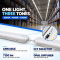 Linkable LED Tri-proof Light - DALI Dimmable - CCT - 150cm - 55W - LIFUD Driver - IP65 4
