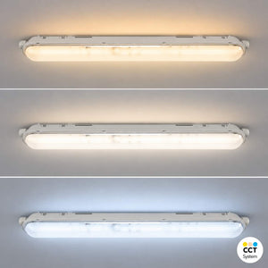 Pantalla estanca LED lineal enlazable CCT - 60cm - 21W - IP65 (4)