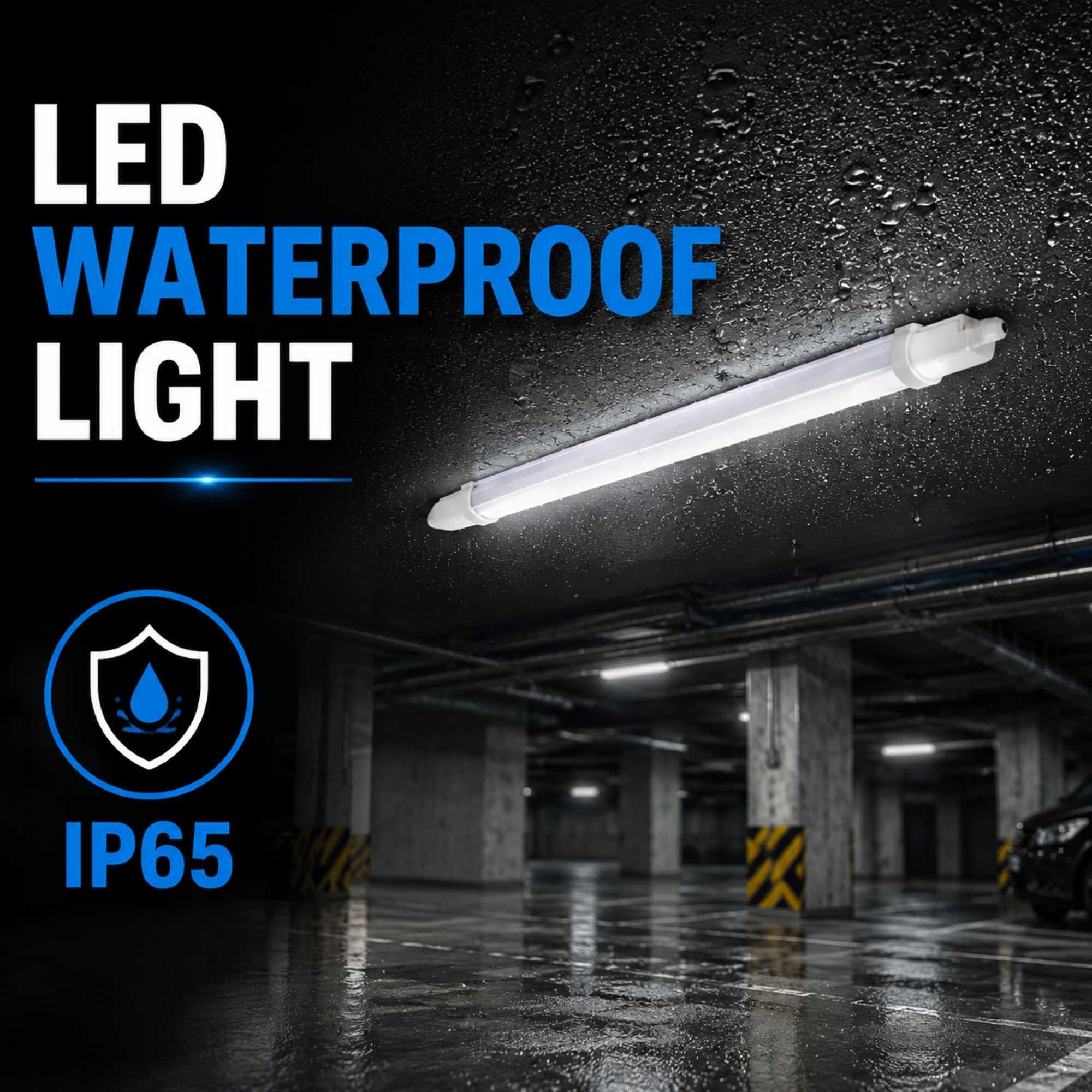Pantalla estanca LED compacta - 18W - 110 lm/W - 60cm - ENLAZABLE - IP65 (14)