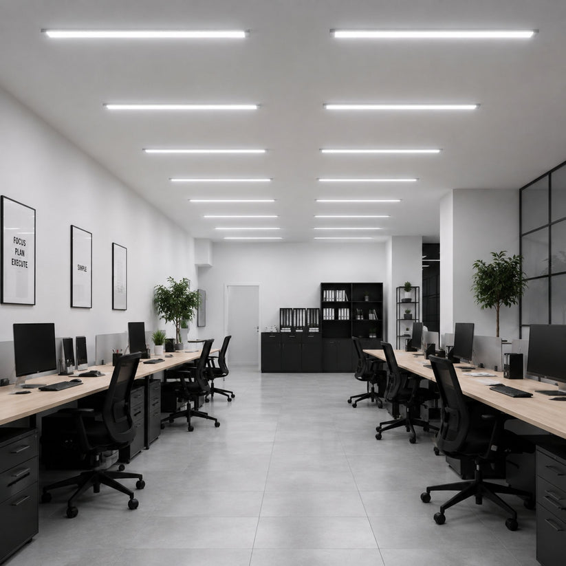 40W 120cm 3CCT Flicker Free LED Linear Luminaire – Barcelona Led