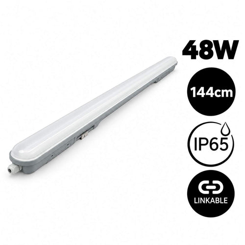 Linkable LED Tri-proof Batten linear fitting - 48W - 150cm - IP65