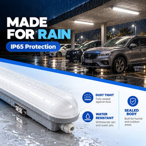 Pantalla estanca LED lineal enlazable 48W  - 150cm - IP65 (5)