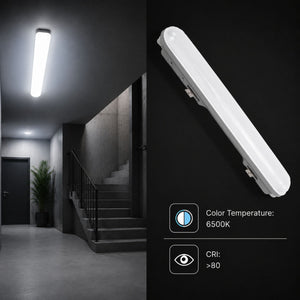 Pantalla estanca LED lineal enlazable 9W - 60cm - IP65 - 4000K (9)