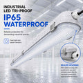 Linear LED tri-proof batten light - CCT - 60cm - 18W - STARSENSE driver - IP65 2