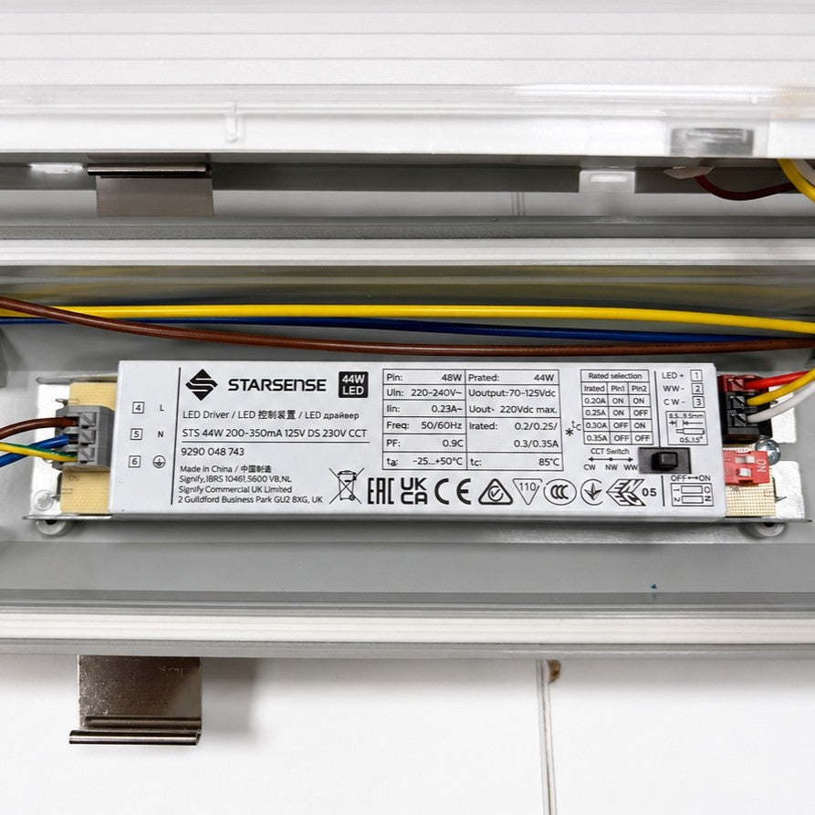 Pantalla estanca LED enlazable - CCT - 120cm - 30W - Driver STARSENSE - IP65 (8)