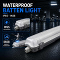 Plafonnier étanche pour 2 tubes LED - 120 cm - IP65 4