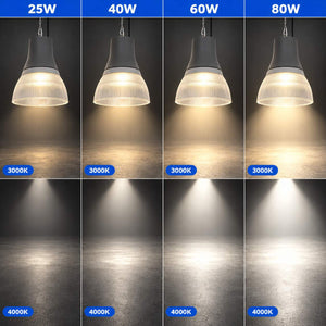 Campana LED comercial CCT - (25W / 40W / 60W / 80W) - Difusor policarbonato - UGR19 - Driver Lifud (3)