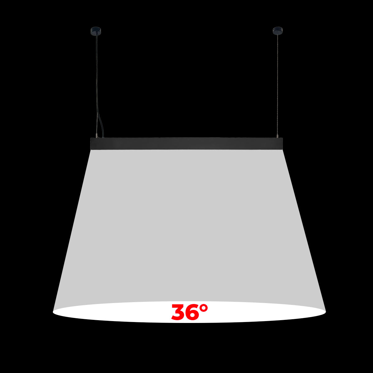Luminaria lineal LED CCT - Suspensión/superficie - Potencia ajustable 20W/30W/40W - 120cm - UGR 17 (12)