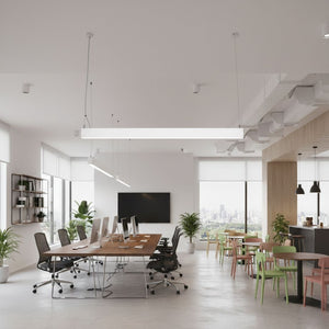 Luminaria lineal LED CCT - Suspensión/superficie - Potencia ajustable 20W/30W/40W - 120cm - UGR 17 (22)