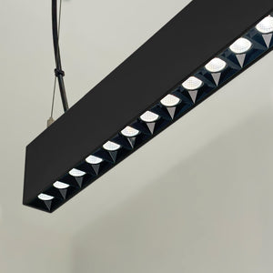 Luminaria lineal LED CCT - Suspensión/superficie - Potencia ajustable 20W/30W/40W - 120cm - UGR 17 (4)
