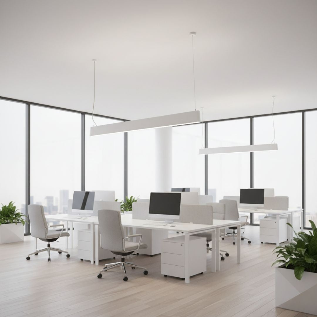 Luminaria lineal LED CCT - Bidireccional - Suspensión - Potencia ajustable 20W/30W/40W - 120cm - UGR 17 (12)