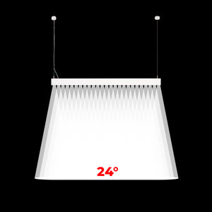 Luminaria lineal LED CCT - Bidireccional - Suspensión - Potencia ajustable 20W/30W/40W - 120cm - UGR 17 (17)