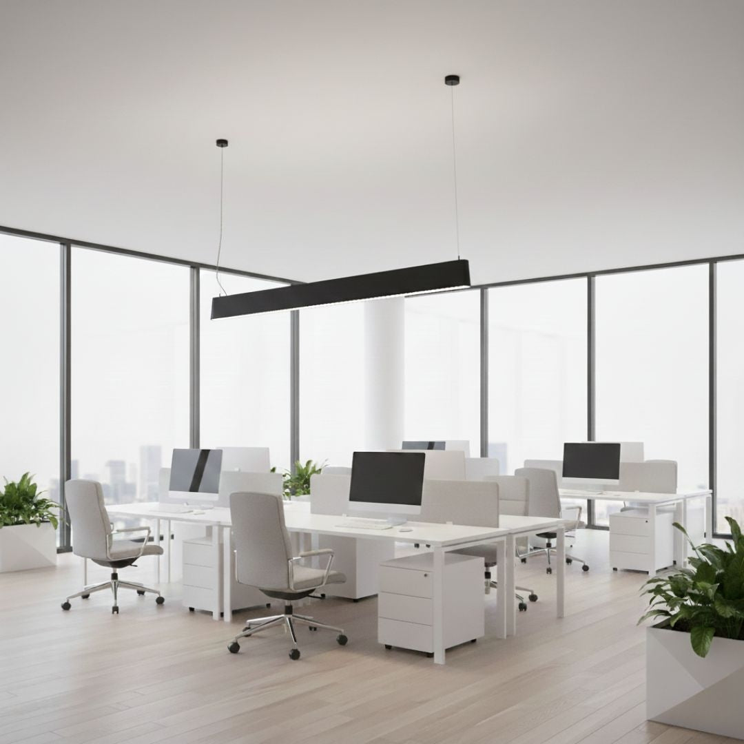 Luminaria lineal LED CCT - Bidireccional - Suspensión - Potencia ajustable 20W/30W/40W - 120cm - UGR 17 (20)