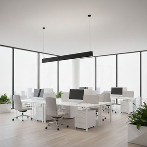 Luminaria lineal LED CCT - Bidireccional - Suspensión - Potencia ajustable 20W/30W/40W - 120cm - UGR 17 (20)