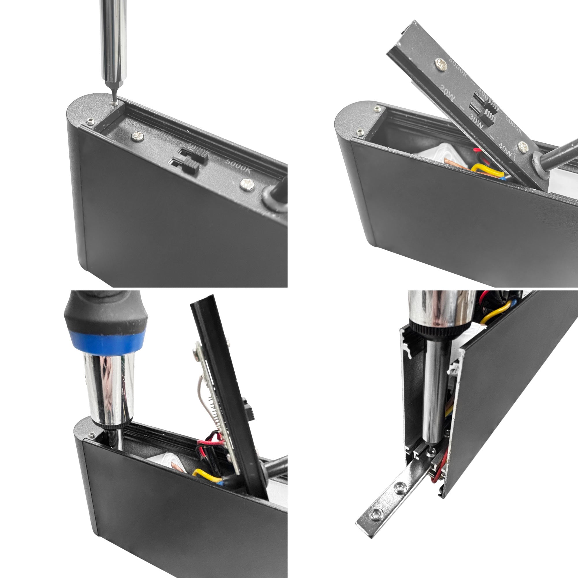 Luminaria lineal LED CCT - Suspensión - Potencia ajustable 20W/30W/40W - 120cm - UGR 17 (22)