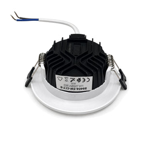 Downlight LED circular empotrable - CCT - 5W - Corte Ø 75 mm - IP54 (5)