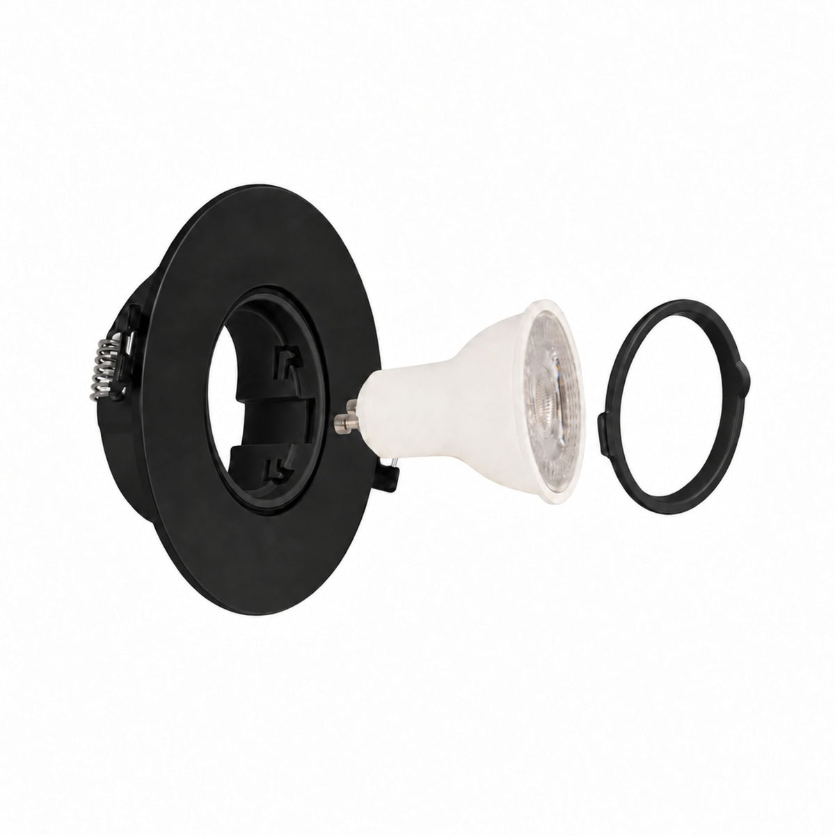 Aro downlight circular policarbonato basculante para bombilla GU10 / MR16 - Corte Ø75 mm (15)