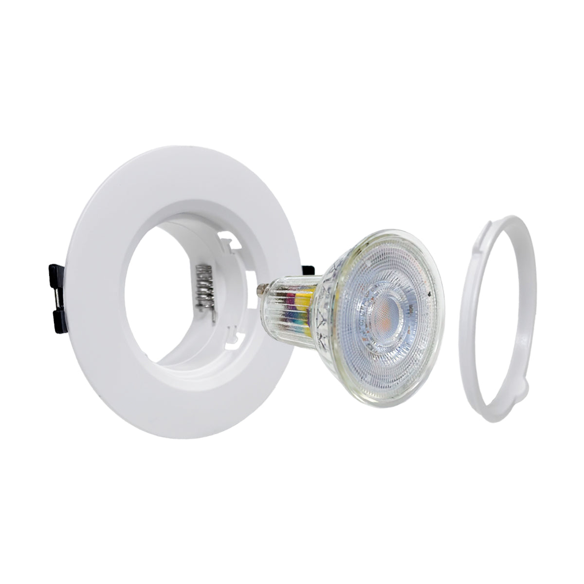 Aro downlight circular para bombilla GU10 / MR16 - Bajo UGR - Corte Ø60 mm (5)