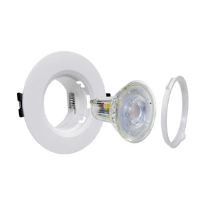 Aro downlight circular para bombilla GU10 / MR16 - Bajo UGR - Corte Ø60 mm (5)