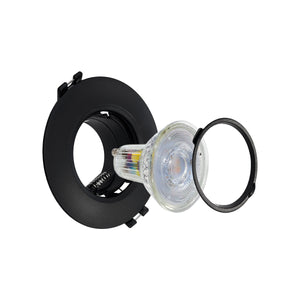 Aro downlight circular para bombilla GU10 / MR16 - Bajo UGR - Corte Ø60 mm (15)