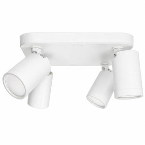 Aplique de techo cuadrado orientable - 4 x GU10 - Bajo UGR (9)