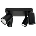Aplique de techo cuadrado orientable - 4 x GU10 - Bajo UGR 2