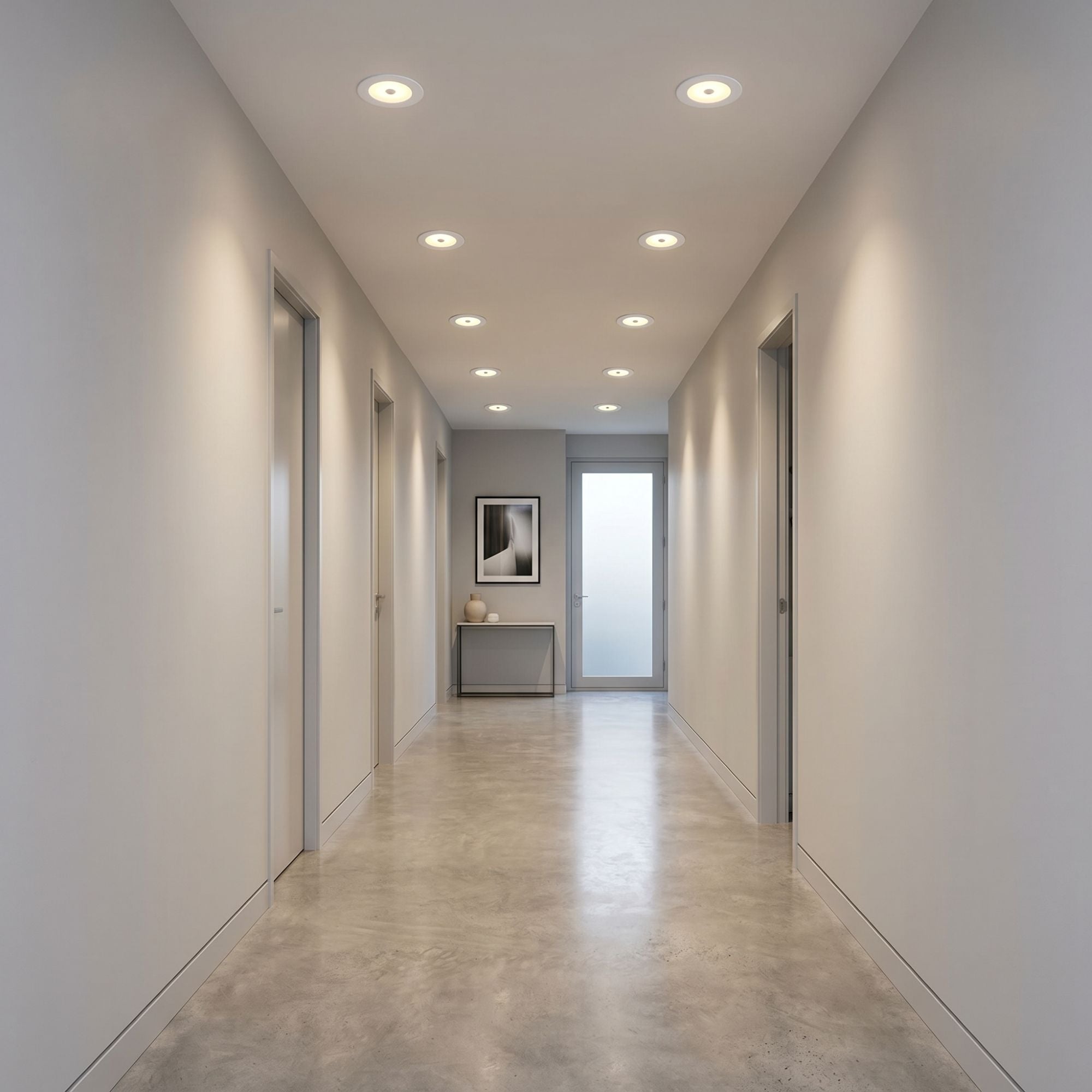 Downlight LED con sensor PIR "CLIO" - 8W - CCT - 700lm - Corte Ø85mm - IP54 (5)