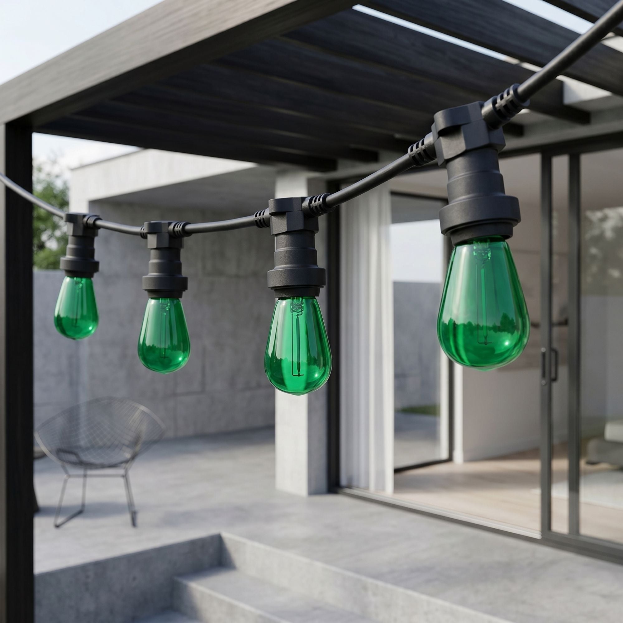 Bombilla LED Filamento - S14 E27 - 1W - Cristal de colores (25)