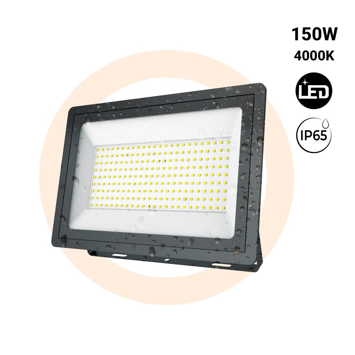 Proyector LED de exterior - Slim - 150W - 14.500lm - IP65 - Barcelona Led-
