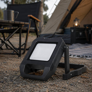 Reflector LED portátil de trabajo con batería - USB+USBC - 10W - 6500K - IP54 (1)